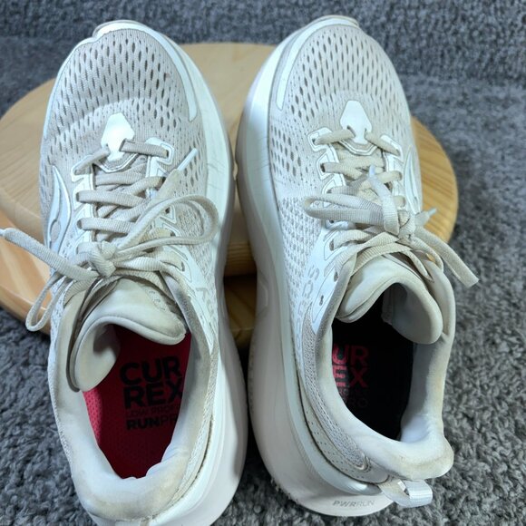 Saucony Guide 17 Running Shoe Womens Size 8.5 Cream Gym Training Sneakers - Picture 6 of 8